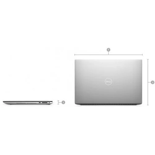 מחשב נייד גיימינג Dell XPS 15 9500 XP-RD33-12001 Intel Core i7-10750H 15.6" TOUCH UHD, 4K Anti-Glare 32GB GTX 1650 Ti SSD:1TB Windows 10 Pro צבע כסוף