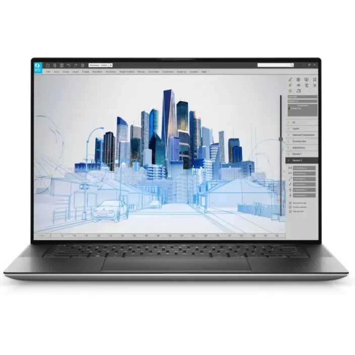 מחשב נייד מקצועי Dell Precision 5560 PM-RD33-12853 Intel Core i7-11800H 15.6" TOUCH UHD+ HDR400 16GB NVIDIA Quadro T1200 SSD:512GB Windows 10 Pro