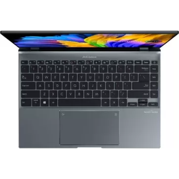 Ноутбук Asus Zenbook 14X OLED UX5401 UX5401EA-KN144W Intel Core i7-1165G7 14" TOUCH 2.8K 16GB SSD:1TB Windows 11 Цвет:Сосна серая Ноутбук Asus Zenbook 14X OLED UX5401 UX5401EA-KN144W Intel Core i7-1165G7 14" TOUCH 2.8K 16GB SSD:1TB Windows 11 Цвет:Сосна серая