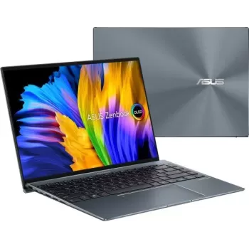Ноутбук Asus Zenbook 14X OLED UX5401 UX5401EA-KN144W Intel Core i7-1165G7 14" TOUCH 2.8K 16GB SSD:1TB Windows 11 Цвет:Сосна серая