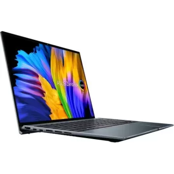 Ноутбук Asus Zenbook 14X OLED UX5401 UX5401EA-KN144W Intel Core i7-1165G7 14" TOUCH 2.8K 16GB SSD:1TB Windows 11 Цвет:Сосна серая Ноутбук Asus Zenbook 14X OLED UX5401 UX5401EA-KN144W Intel Core i7-1165G7 14" TOUCH 2.8K 16GB SSD:1TB Windows 11 Цвет:Сосна серая