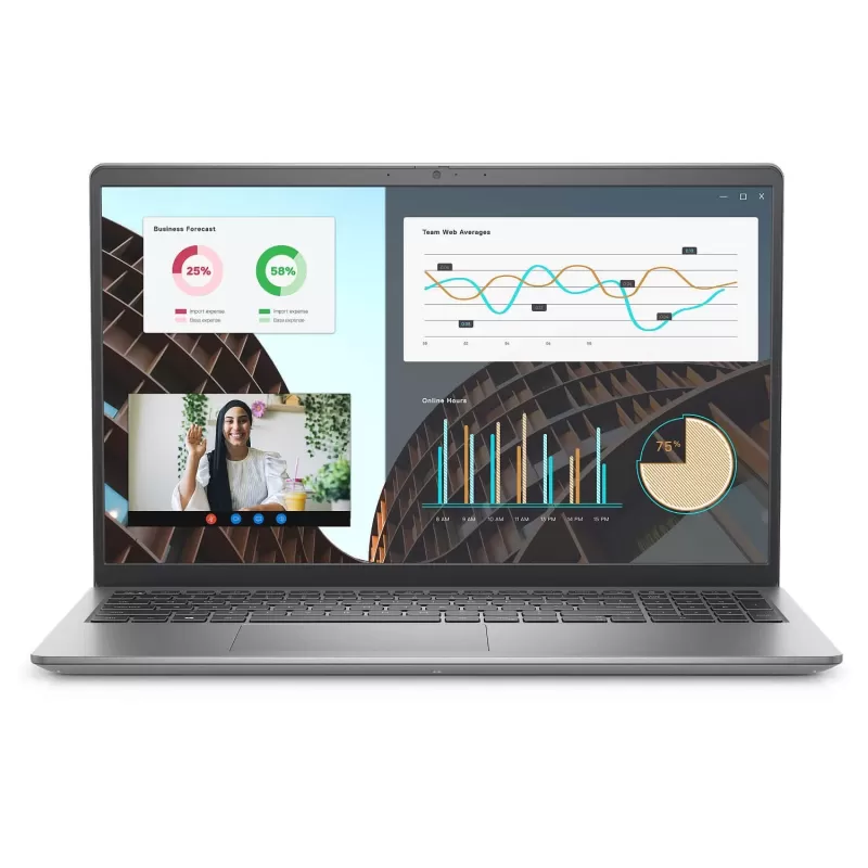 מחשב נייד Dell Vostro 3530 VM-RD09-15447 Intel Core i5-1334U 15.6" FHD 8GB SSD:512GB צבע אפור