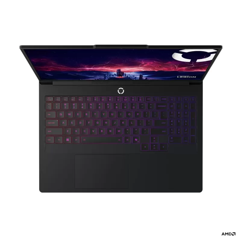 מחשב נייד Lenovo Legion Pro 7 16AFR10H שחור 83RU001QIV AMD Ryzen 9 9955HX3D 16" WQXGA OLED 16GB RTX 5080 SSD:1TB
