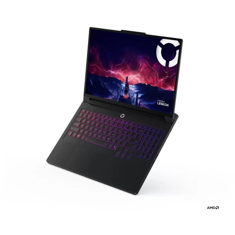 מחשב נייד Lenovo Legion Pro 7 16AFR10H שחור 83RU001QIV AMD Ryzen 9 9955HX3D 16" WQXGA OLED 16GB RTX 5080 SSD:1TB