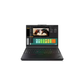 מחשב נייד Lenovo ThinkPad P16 Gen 3 21RQ0006IV Intel Core Ultra 7 255HX 16" WUXGA IPS 32GB NVIDIA RTX PRO 2000 SSD:1TB Windows 11 Pro צבע שחור