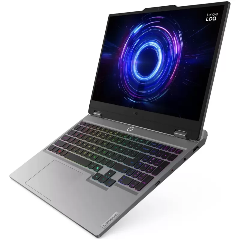 Игровой Ноутбук Lenovo LOQ 15IRX10 i7-14700HX 16GB 1TB RTX 5050 DOS 83JE01MGIV Цвет:серый