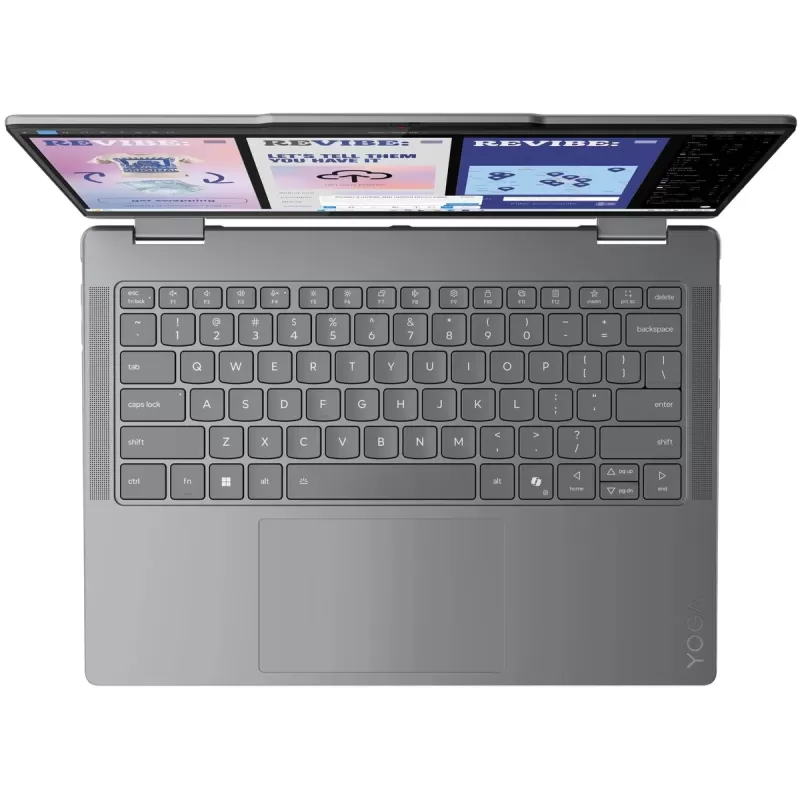 Laptop Lenovo Yoga 7 2-in-1 14ILL10 83JQ00KWIV 14" OLED 16GB SSD:1TB Windows 11 Pro Color:gray