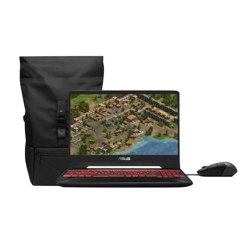 Игровой Ноутбук Asus TUF Gaming FX505 FX505DT-BQ084 AMD Ryzen 7 3750H 15.6" FHD 16GB GTX 1650 SSD:512GB Цвет:чёрный