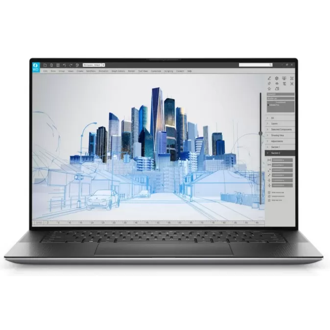 Профессиональный Ноутбук Dell Precision 5560 PM-RD33-12854 Intel Core i9-11950H 15.6" FHD+ 100% 16GB NVIDIA RTX A2000 SSD:512GB Windows 10 Pro