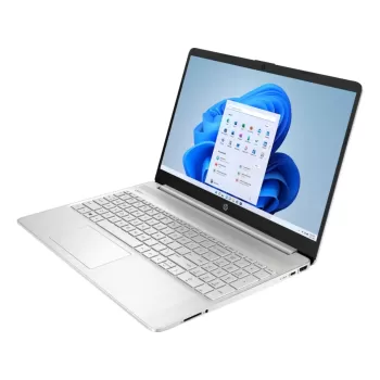 מחשב נייד HP 15s-fq5022nj 7C465EA Intel Core i3-1215U 15.6" FHD ‎anti-glare 8GB SSD:512GB Windows 11 צבע גוון כסף טבעי