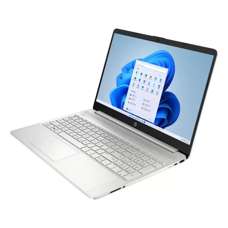 מחשב נייד HP 15s-fq5022nj 7C465EA Intel Core i3-1215U 15.6" FHD ‎anti-glare 8GB SSD:512GB Windows 11 צבע גוון כסף טבעי