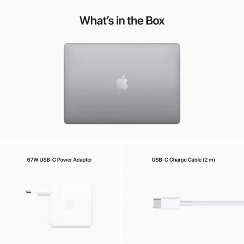 Ноутбук Apple MacBook Pro 13 M2 - 2022 MNEJ3HB/A Apple M2 Pro 13.3" WQXGA, 2K IPS 8GB 10-core GPU SSD:512GB Цвет:космический серый