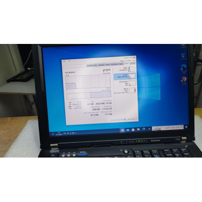 Refurbished Laptop Lenovo Thinkpad T400 Intel Core2 Duo 14.1" WXGA+ Refurbished Laptop Lenovo Thinkpad T400 Intel Core2 Duo 14.1" WXGA+