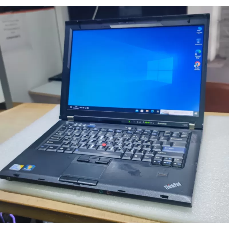 מחשב נייד מחודש Lenovo Thinkpad T400 Intel Core2 Duo P8400 14.1" WXGA+ 4GB SSD:120GB Windows 10 צבע שחור מחשב נייד מחודש Lenovo Thinkpad T400 Intel Core2 Duo P8400 14.1" WXGA+ 4GB SSD:120GB Windows 10 צבע שחור