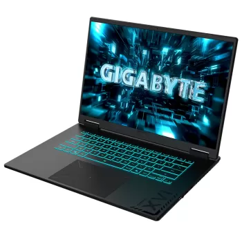 מחשב נייד Gigabyte A16 Pro Core7-240H DXHG4EECC4SD Intel Core 7 240H 16" 165Hz QHD Glare 32GB RTX 5070 Ti SSD:1TB צבע שחור - יבואן רשמי