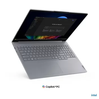 מחשב נייד Lenovo ThinkBook 16 G9 IPL אפור 21UR005FIV Intel Core Ultra 7 355 16" WUXGA IPS 8GB SSD:512GB Windows 11 Pro