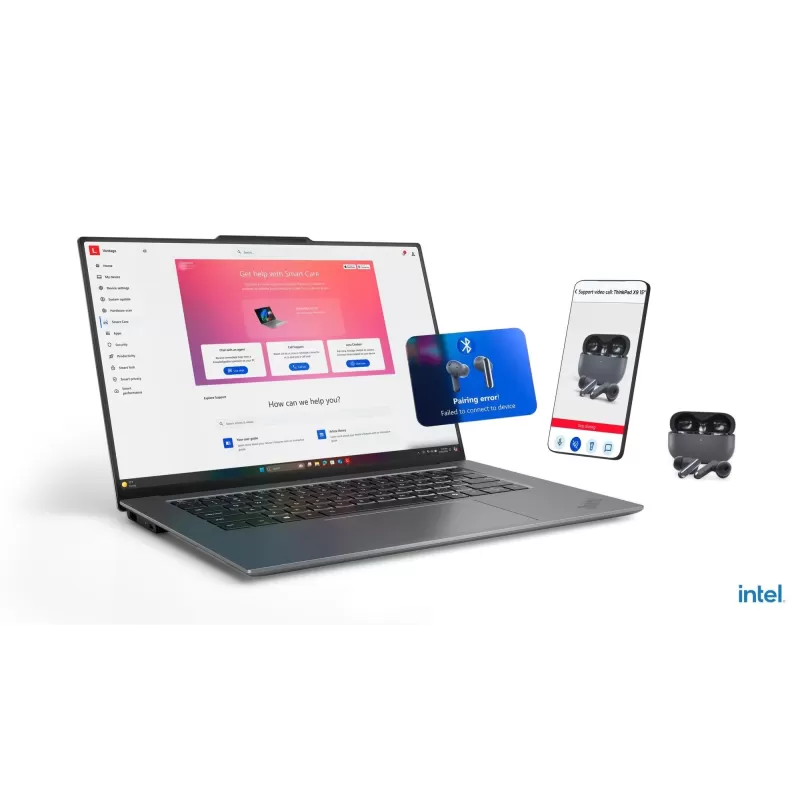 Ноутбук Lenovo ThinkPad X9-15 Gen 1 21Q60020IV Intel Core Ultra 5 226V 15.3" 2.8K OLED 16GB SSD:512GB Windows 11 Pro Цвет:серый