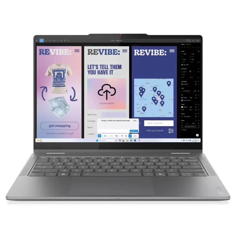 מחשב נייד Lenovo Yoga 7 2in1 14" Ultra 7 256V 16GB 1TB DOS אפור 83JQ00DWIV OLED 16GB SSD:1TB מחשב נייד Lenovo Yoga 7 2in1 14" Ultra 7 256V 16GB 1TB DOS אפור 83JQ00DWIV OLED 16GB SSD:1TB