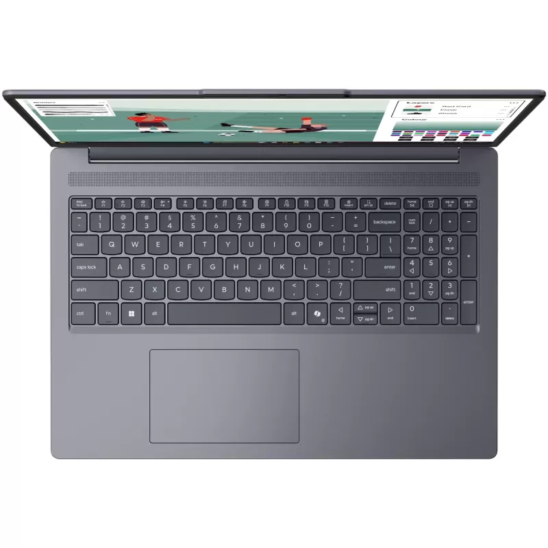 מחשב נייד Lenovo IdeaPad Slim 3 16IPH11 Ultra 5 322 24GB 1TB W11P 83US0061IV 16" IPS 24GB SSD:1TB Windows 11 Pro צבע אפור