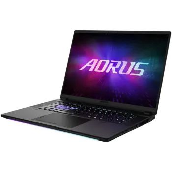Игровой Ноутбук Gigabyte AORUS MASTER 16 AM6J Ryzen 9 9955HX3D RTX 5080 32GB 1TB AM16-AM6J-6YJM5EEE64SP Цвет:чёрный - официальный импортер