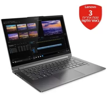 Ноутбук Lenovo Yoga C940-14IIL 81Q90055IV Intel Core i7-1065G7 14" TOUCH UHD, 4K IPS 16GB SSD:512GB Windows 10 Pro Цвет:серый