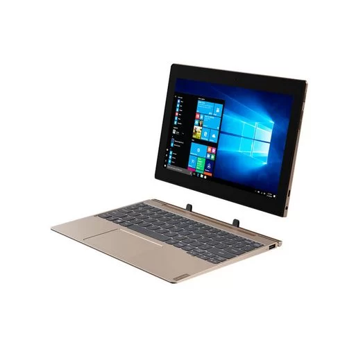 מחשב נייד Lenovo IdeaPad D330-10IGM 81H300CTIV Intel Pentium Silver N5000 10.1" FHD+ IPS 4GB eMMC:128GB Windows 10 S צבע זהב