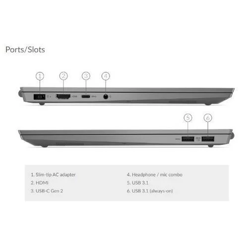 Laptop Lenovo ThinkBook 13s 20RR002YIV Intel Core i5-10210U 13.3" FHD IPS 8GB SSD:256GB Color:gray Laptop Lenovo ThinkBook 13s 20RR002YIV Intel Core i5-10210U 13.3" FHD IPS 8GB SSD:256GB Color:gray