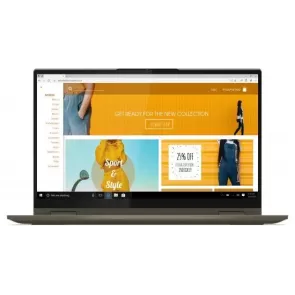 Ноутбук Lenovo ideapad Yoga 7-15ITL5 82BJ0044IV Intel Core i5-1135G7 15.6" TOUCH FHD Glossly 16GB SSD:512GB Windows 10 Цвет:Темный мох
