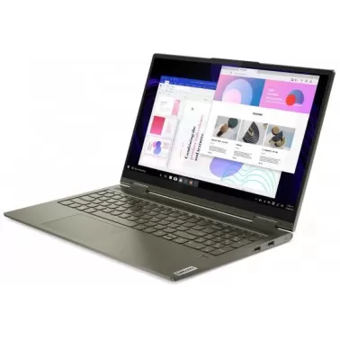 Ноутбук Lenovo ideapad Yoga 7-15ITL5 82BJ0044IV Intel Core i5-1135G7 15.6" TOUCH FHD Glossly 16GB SSD:512GB Windows 10 Цвет:Темный мох