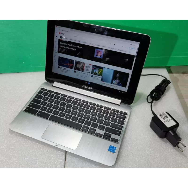 מחשב נייד Asus Chromebook Flip C100PA C100PA-DB02 Rockchip RK3288C 10.1" TOUCH HD WXGA 4GB eMMC:16GB צבע כסוף מצב:משומש מחשב נייד Asus Chromebook Flip C100PA C100PA-DB02 Rockchip RK3288C 10.1" TOUCH HD WXGA 4GB eMMC:16GB צבע כסוף מצב:משומש