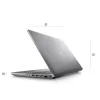 Laptop Dell Latitude 5531 LT-RD33-13690 Intel Core i7-12800H 15.6" FHD Anti-Glare 16GB MX550 SSD:512GB Windows 11 Pro Color:gray