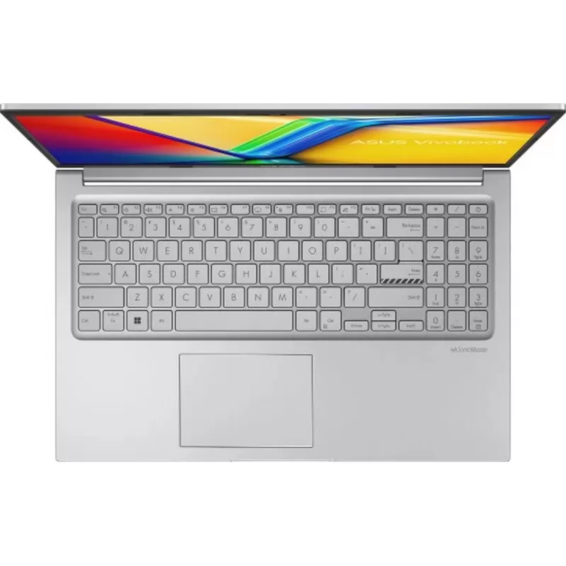 מחשב נייד Asus Vivobook 15 X1504VA X1504VA-BQ151 Intel Core i3-1315U 15.6" FHD IPS 8GB SSD:512GB צבע כסף מגניב