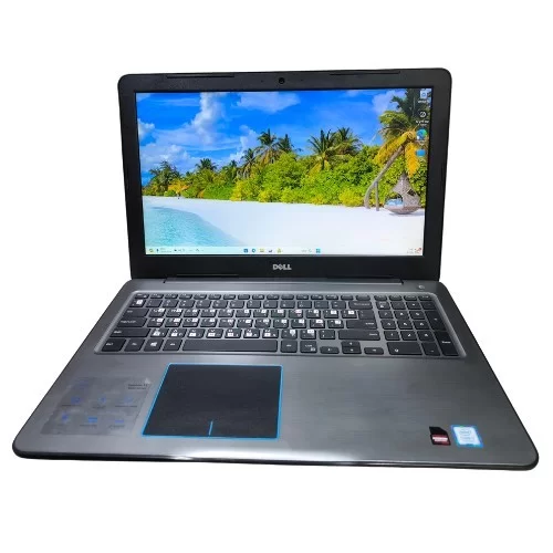 מחשב נייד מחודש Dell Inspiron 15 5567 Intel Core i7-7500U 15.6" FHD 16GB AMD Radeon R7 M440 SSD:480GB Windows 11 צבע שחור