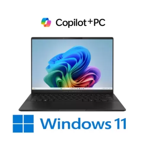 Ноутбук Asus Vivobook S 14 OLED (M5406) M5406KA-PP113W AMD Ryzen Al 7 350 14" 120Hz 2K, QHD Glossy 24GB SSD:1TB Windows 11 Цвет:чёрный