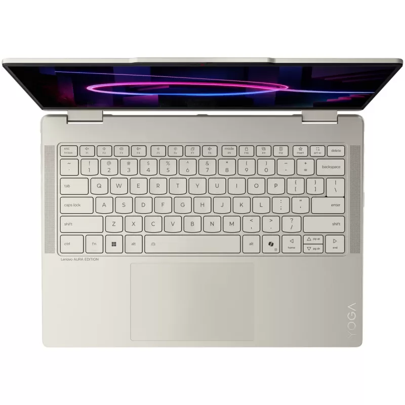 Laptop Lenovo Yoga 7 2-in-1 14IPH11 Ultra 7 355 32GB 1TB 2.8K OLED Seashell 83TC004RIV 14" 32GB SSD:1TB Windows 11 Color:white, '
