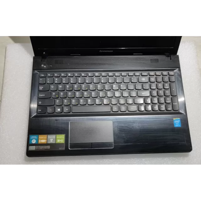 מחשב נייד מחודש G510 Laptop (Lenovo) Type 80A8 Intel Core i7-4700MQ 15.6" HD Glare 8GB SSD:250GB Windows 10 צבע שחור