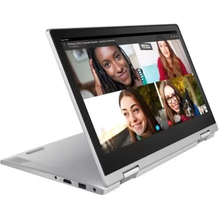 מחשב נייד Lenovo ideapad Flex 3-11ADA05 82G4001XIV AMD Athlon Silver 3050e 11.6" TOUCH FHD IPS 4GB SSD:128GB Windows 10 S צבע אפור פלטינום