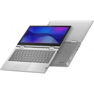 מחשב נייד Lenovo ideapad Flex 3-11ADA05 82G4001XIV AMD Athlon Silver 3050e 11.6" TOUCH FHD IPS 4GB SSD:128GB Windows 10 S צבע אפור פלטינום