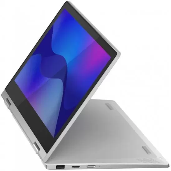 מחשב נייד Lenovo ideapad Flex 3-11ADA05 82G4001TIV AMD Athlon Silver 3050e 11.6" TOUCH HD IPS 4GB eMMC:64GB Windows 10 S צבע אפור פלטינום