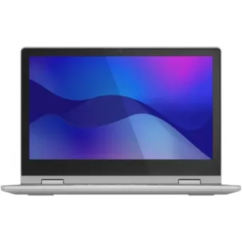 מחשב נייד Lenovo ideapad Flex 3-11ADA05 82G4001TIV AMD Athlon Silver 3050e 11.6" TOUCH HD IPS 4GB eMMC:64GB Windows 10 S צבע אפור פלטינום