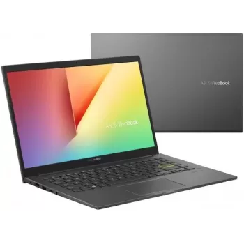 מחשב נייד Asus Vivobook 14 K413 K413EA-EK1730 Intel Core i5-1135G7 14" FHD 8GB SSD:512GB צבע אינדי שחור מחשב נייד Asus Vivobook 14 K413 K413EA-EK1730 Intel Core i5-1135G7 14" FHD 8GB SSD:512GB צבע אינדי שחור