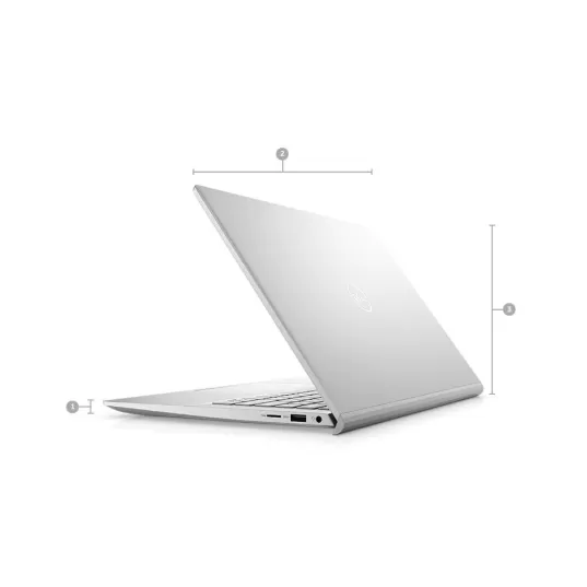 מחשב נייד Dell Inspiron 5402 IN-RD33-12748 Intel Core i5-1135G7 14" FHD Anti-Glare 8GB SSD:512GB צבע כסוף