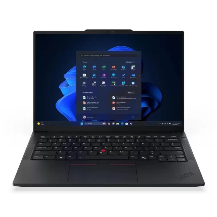 מחשב נייד Lenovo ThinkPad E14 Gen 7 21SX005CIV Intel Core Ultra 7 255H 14" ANTI GLARE מאט IPS 32GB SSD:1TB Windows 11 Pro צבע שחור