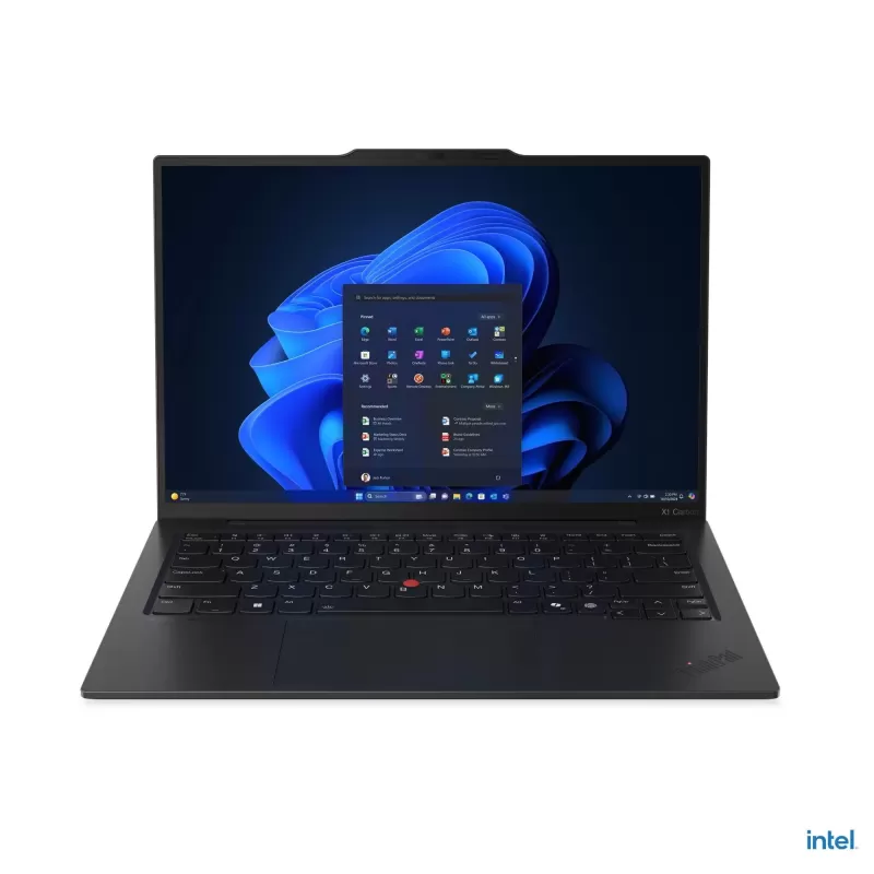 מחשב נייד Lenovo ThinkPad X1 Carbon Gen 13 21NX0080IV Intel Core Ultra 7 255U 14" WUXGA IPS 16GB SSD:512GB Windows 11 Pro צבע שחור