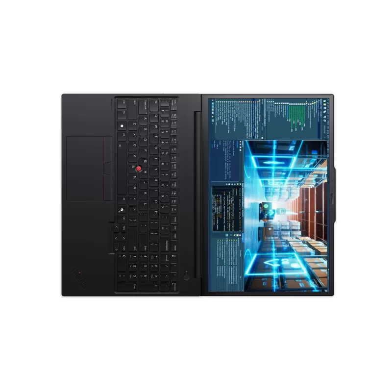 Laptop Lenovo ThinkPad P16v Gen 3 21RS001CIV Intel Core Ultra 9 285H 16" TOUCH WQUXGA OLED 32GB NVIDIA RTX PRO 2000 SSD:1TB Windows 11 Pro Color:black