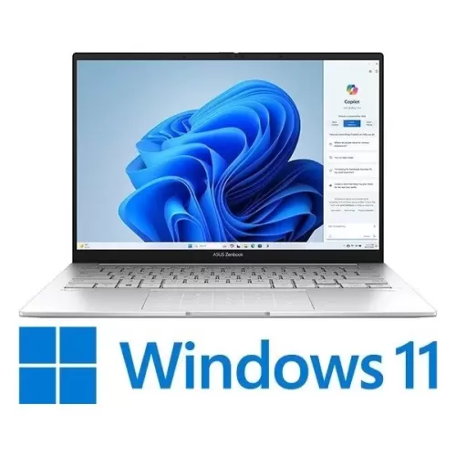 Ноутбук Asus Zenbook 14 UX3405CA silver UX3405CA-SU900W 14" OLED 32GB SSD:1TB Windows 11