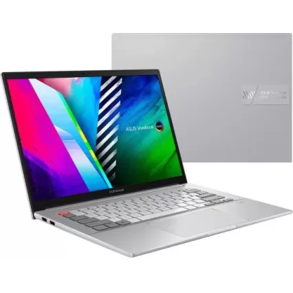 Gaming Laptop Asus Vivobook Pro 14X OLED N7400 N7400PC-KM010W Intel Core i7-11370H 14" 2.8K 16GB RTX 3050 SSD:1TB Windows 11 Color:Cool Silver
