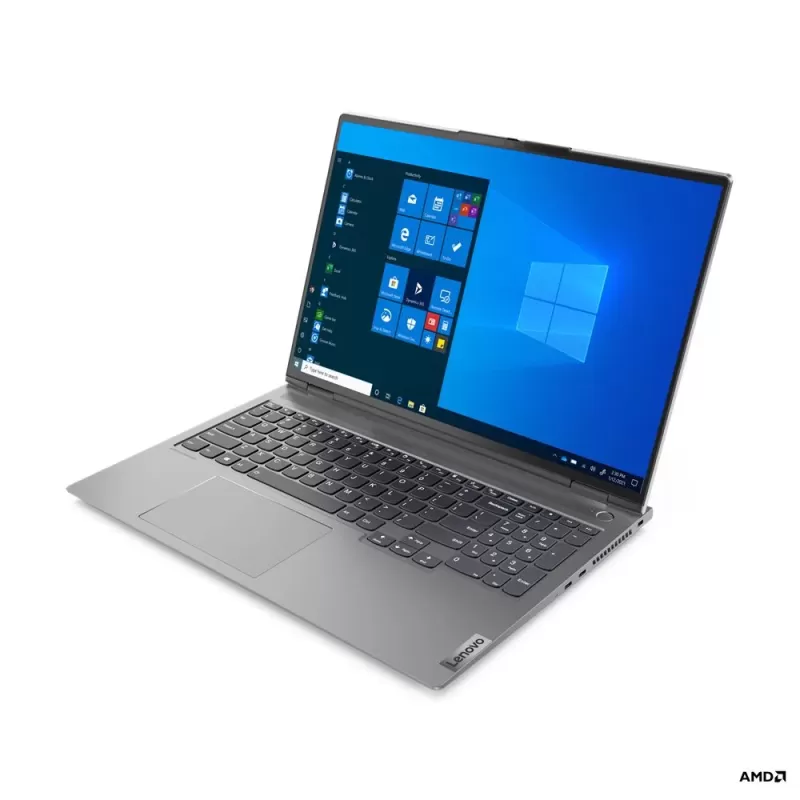 מחשב נייד גיימינג Lenovo ThinkBook 16p G2 ACH 20YM002TIV AMD Ryzen 7 5800H 16" WQXGA, 2K IPS 16GB RTX 3060 SSD:1TB Windows 11 Pro צבע אפור מינירלי