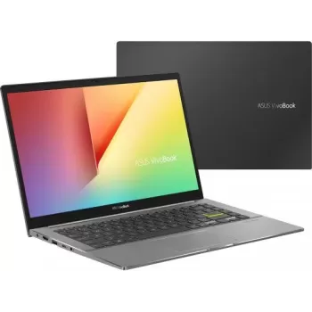 מחשב נייד Asus Vivobook S14 S433 S433EA-AM454 Intel Core i5-1135G7 14" FHD IPS 8GB SSD:512GB צבע אינדי שחור מחשב נייד Asus Vivobook S14 S433 S433EA-AM454 Intel Core i5-1135G7 14" FHD IPS 8GB SSD:512GB צבע אינדי שחור