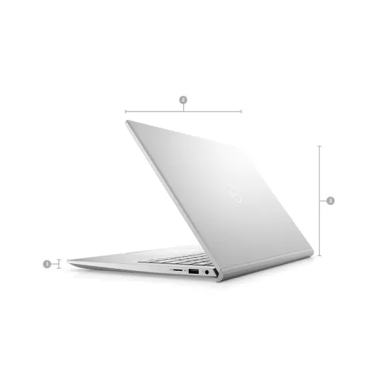 מחשב נייד Dell Inspiron 5402 IN-RD33-13144 Intel Core i7-1165G7 14" FHD Anti-Glare 8GB SSD:512GB צבע כסוף